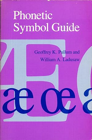 Bild des Verkufers fr Phonetic Symbol Guide zum Verkauf von Kenneth Mallory Bookseller ABAA