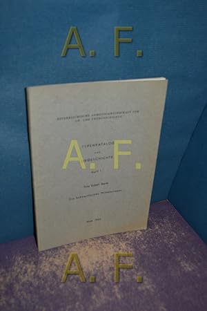 Seller image for sterreichsiche Arbeitsgemeinschaftfr Ur- und Frhgeschichte, Typenkatalog zur Geschichte Heft 1, Die Schwertformen Mitteleuripas for sale by Antiquarische Fundgrube e.U.