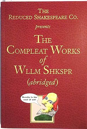 Immagine del venditore per The Reduced Shakespeare Company's The Compleat Works of Wllm Shkspr (abridged) venduto da Book Catch & Release