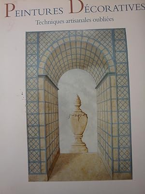 Image du vendeur pour Peintures dcoratives techniques artisanales oublies in-4,reli avec jaquette,96 pages mis en vente par LIBRAIRIE EXPRESSIONS