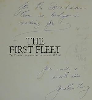 Seller image for The First Fleet : The Convict Voyage that Founded Australia 1787 - 88 for sale by Chapter 1