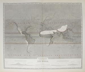 Hyetographic or Rain Map of the World.extended from the original designs of Professor Berghaus.