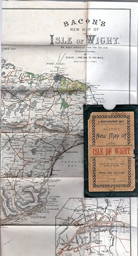 Bacon's New Map of Isle of Wight