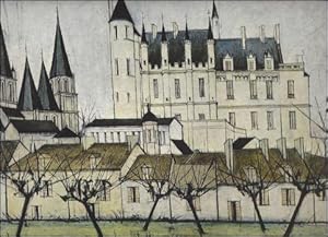 Bild des Verkufers fr Chateaux de la Loire par Bernard Buffet. zum Verkauf von BOOKSELLER  -  ERIK TONEN  BOOKS