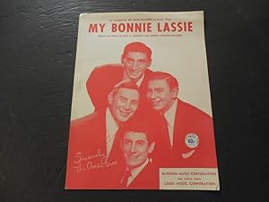 My Bonnie Lassie Sheet Music Recorded By The Ames Brothers 1952