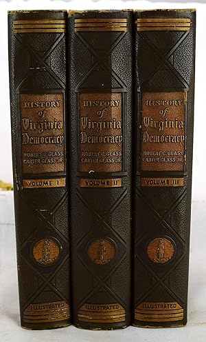 Bild des Verkufers fr Virginia Democracy : a history of the achievements of the party and its leaders in the mother of commonwealths, the Old Dominion (3 volume set) zum Verkauf von Sequitur Books
