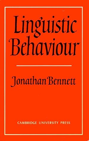 Seller image for Linguistic Behaviour for sale by Kenneth Mallory Bookseller ABAA