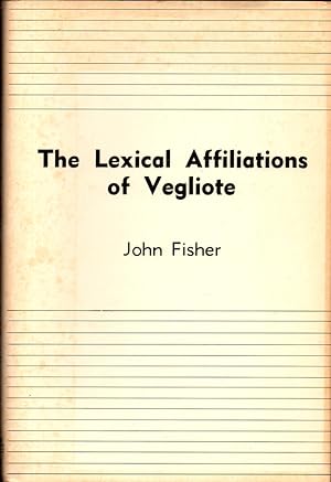 Lexical Affiliations of Vegliote