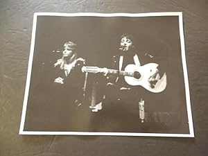 McCartney And Wings 8 X 10 BW Concert Photo Unknown Date Copy B