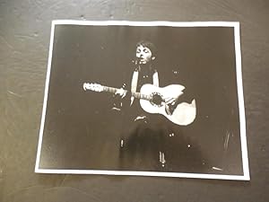 McCartney And Wings 8 X 10 BW Concert Photo Unknown Date Copy E