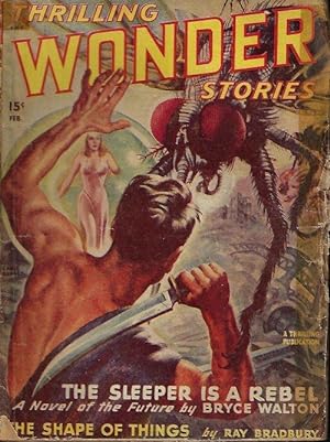 Imagen del vendedor de THRILLING WONDER Stories: February, Feb. 1948 a la venta por Books from the Crypt