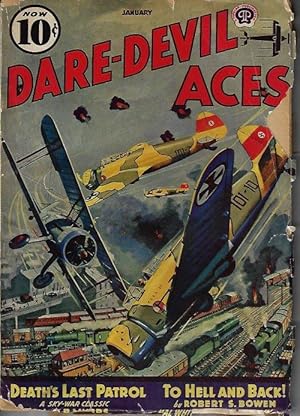 Seller image for DARE-DEVIL ACES: January, Jan. 1940 for sale by Books from the Crypt