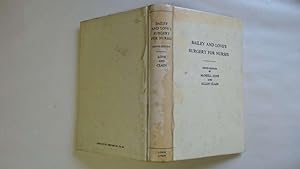 Seller image for Bailey and Love's Surgery for Nurses for sale by Goldstone Rare Books