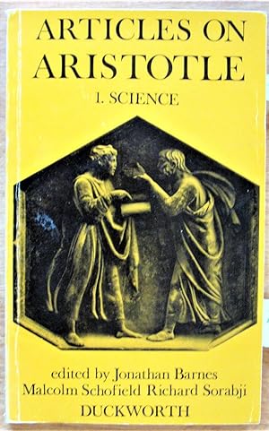 Seller image for Articles on Aristotle: 1. Science for sale by Ken Jackson