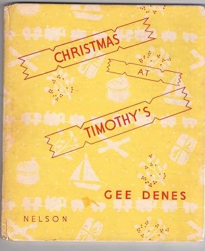 Seller image for Christmas at Timothy's A Jennifer Book for sale by Little Sages Books,  ABAA/ILAB