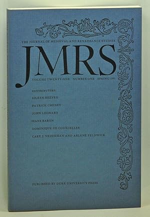 Seller image for JMRS: The Journal of Medieval and Renaissance Studies, Volume 21, Number 1 (Spring 1991) for sale by Cat's Cradle Books