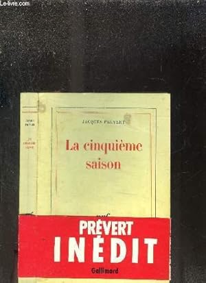 Image du vendeur pour LA CINQUIEME SAISON mis en vente par Le-Livre