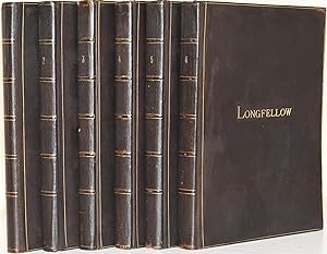 THE POETICAL WORKS OF HENRY WADSWORTH LONGFELLOW (6 Volumes)