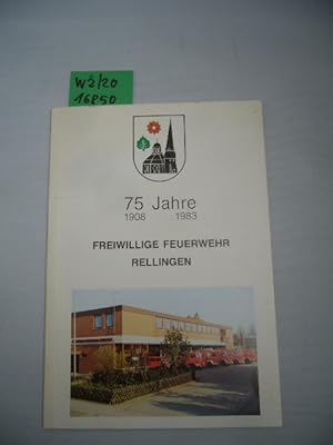 Image du vendeur pour Festschrift zum 75jhrigen Jubilumd der Freiwilligen Feuerwehr Rellingen, 1908-1983 Feuerwehr einst und heute mis en vente par Schuebula