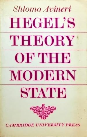 Seller image for Hegel's Theory of the Modern State for sale by Dial-A-Book