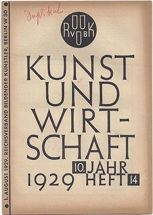 Kunst und Wirtschaft