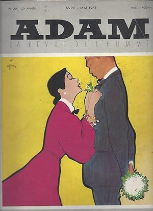 Adam la revue de l'homme avril mai 1951