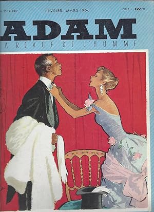 Adam la revue de l'homme fevrier mars 1956