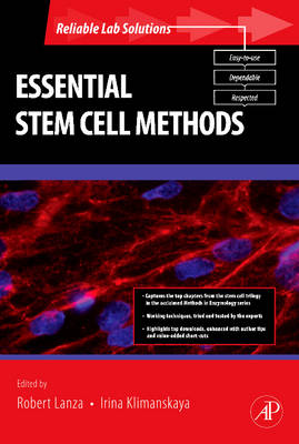 Bild des Verkufers fr Essential Stem Cell Methods zum Verkauf von Libro Co. Italia Srl