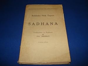 Imagen del vendedor de Sadhana traduction et Preface de Jean Herbert a la venta por Emmanuelle Morin