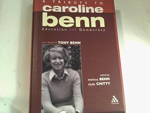 Seller image for a tribute to caroline benn. for sale by Saturday Books