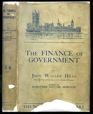 Image du vendeur pour The Finance of Government [The Westminster Library Series] mis en vente par Little Stour Books PBFA Member