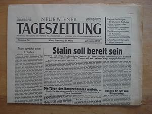 Neue Wiener Tageszeitung - Wien, Dienstag den 21. März 1950