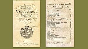 Kurhessisches Staats- und Adress-Handbuch auf das Jahr 1823