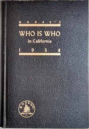 Seller image for Moore's Who is Who in California for sale by Generations Press