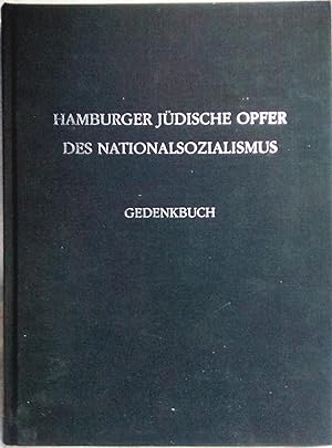 Hamburger Jüdische Opfer Des Nationalsozialismus: Gedenkbuch