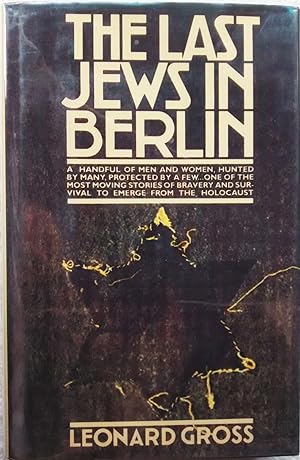 Image du vendeur pour The Last Jews in Berlin mis en vente par Generations Press