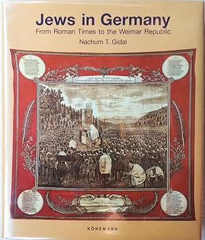 Bild des Verkufers fr Jews in Germany from Roman Times to the Weimar Republic zum Verkauf von Generations Press
