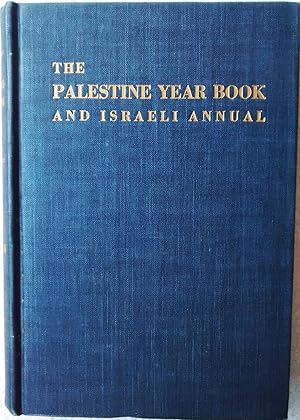 The Palestine Year Book and Israeli Annual 5709, Volume IV