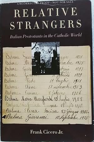 Relative Strangers: Italian Protestants in the Catholic World