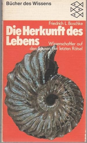Seller image for Die Herkunft des Lebens for sale by Graphem. Kunst- und Buchantiquariat