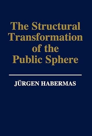Seller image for The Structural Transformation of the Public Sphere (Paperback) for sale by Grand Eagle Retail