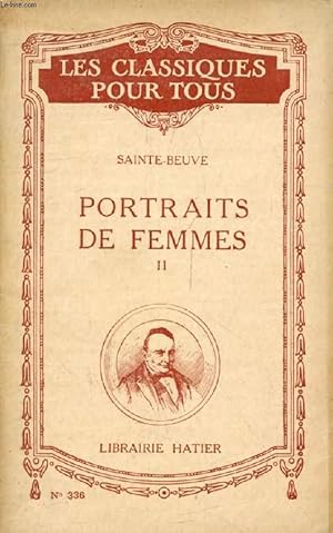 Bild des Verkufers fr PORTRAITS DE FEMMES, TOME II (Les Classiques Pour Tous) zum Verkauf von Le-Livre