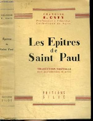 Bild des Verkufers fr LES EPITRES DE SAINT PAUL zum Verkauf von Le-Livre