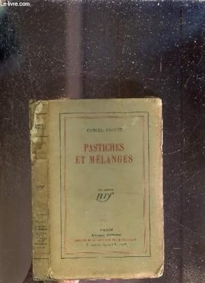 Immagine del venditore per PASTICHES ET MELANGES venduto da Le-Livre