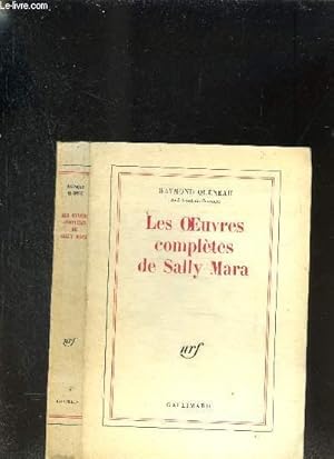 Imagen del vendedor de LES OEUVRES COMPLETES DE SALLY MARA a la venta por Le-Livre