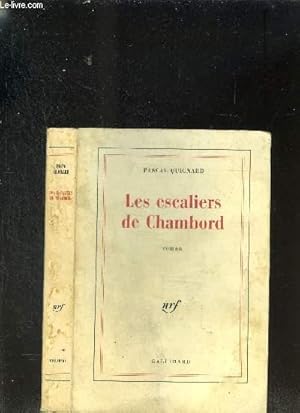 Image du vendeur pour LES ESCALIERS DE CHAMBORD mis en vente par Le-Livre