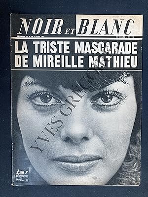 NOIR ET BLANC-N°1170-DU 3 AU 9 AOUT 1967-MIREILLE MATHIEU