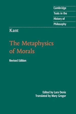 Bild des Verkufers fr Kant : The Metaphysics of Morals zum Verkauf von AHA-BUCH GmbH