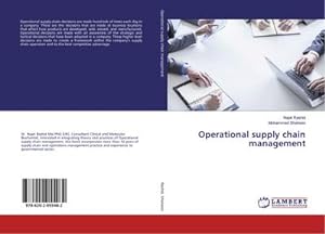 Imagen del vendedor de Operational supply chain management a la venta por AHA-BUCH GmbH