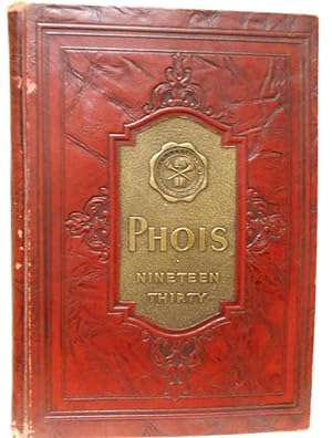 Phois 1930 Volume XXII published by the Senior Class Poughkeepsie (New York) High School